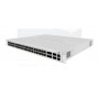 SWITCH MIKROTIK CRS354-48P-4S+2Q+RM, 48xLAN Gigabit, 4xSFP, 2x40G QSFP, POE 700W 802.3af/at, Procesor: 650 MHz, Ram: 64Mb, IP20.