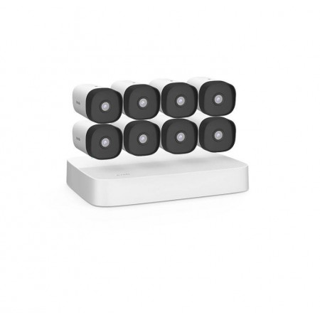 Tenda kit supraveghere 8 canele POE K8P-4TR, rezolutie: 4MP, latime banda: 60Mbps, intrari audio: 1 ch, RCA, iesire HDMI: 1-ch, 