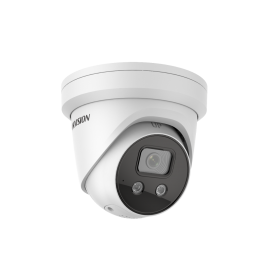 Camera supraveghere Hikvision IP turret DS-2CD2346G2-I(2.8mm)C, 4MP, Acusens - filtrarea alarmelor false dupa corpul uman si mas