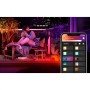 Stalp LED RGB extensie pentru iluminat exterior Philips Hue Calla, 8W (49W), 590 lm, lumina alba si color (2000-6500K), IP44, 25