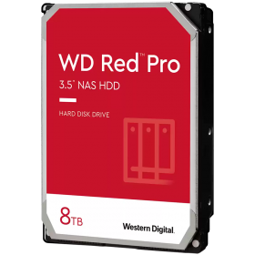 HDD NAS WD Red Pro 8TB CMR, 3.5'', 256MB, 7200 RPM, SATA, TBW: 550