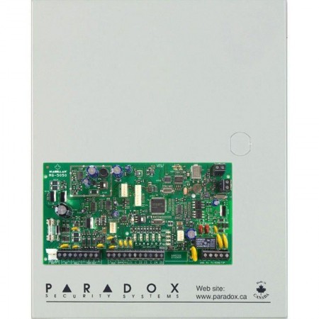 Centrala Magellan MG5050+ PCB cu cutie metalica( FARA REM),cu emiţator- receptor radio - 32 zone Built-in transceiver (433MHz or