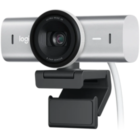 LOGITECH MX Brio 4K Ultra HD Webcam - PALE GREY - 2.4GHZ - EMEA28-935 - B2C