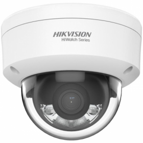 Camera de supraveghere IP Dome 2MP HiWatch Hikvision HWI-D129HA(2.8MM), lentila fixa 2.8mm, iluminare min: Color: 0.001 Lux @(F1