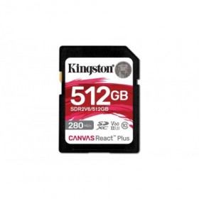 Card de Memorie SDXC Kingston 512GBCanvas React Plus