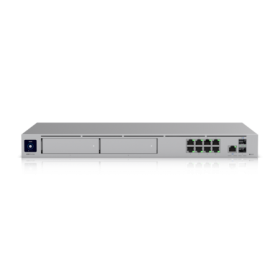 Ubiquiti UniFi Dream Machine PRO MAX, 2.0 GHz quad-core processor, Dual WAN Ports, One 10G SFP+ Port, 2.5G RJ45+ Port, 2x 3.5" H