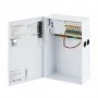 Sursa cu backup, 8 canale, comutatie, Tensiune de intrare: 190-265Vca, 50-60Hz, Tensiune de iesire: 12V, 10A, loc pentru acumula
