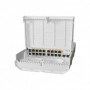 Mikrotik Outdoor Switch, CRS318-16P-2S+OUT, 16 x 10/100/1000, 2 x SFP+, Procesor: 800Mhz, 256 Mb RAM, 802.3af, Temp. de operare: