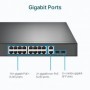 "18-Port Gigabit Rackmount  Switch with 16-Port PoE+ PORT: 16× Gigabit PoE+ Ports, 2× Gigabit Non-PoE Ports, 2× Combo Gigabit SF