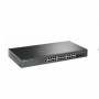 "JetStream™ 24-Port Gigabit L2+ Managed Switch with 4 10GE SFP+ Slots and UPS Power Supply PORT: 24× Gigabit RJ45 Ports, 4× 10G 