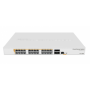 Mikrotik 24Port, 4 SFP, POE swirtch CRS328-24P-4S+RM, CPU: 800 MHz, Ram: 512Mb, 16Mb Flash, 24 x 10/100/1000, 4 x SFP, 2 x venti