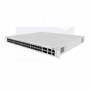SWITCH MIKROTIK CRS354-48P-4S+2Q+RM, 48xLAN Gigabit, 4xSFP, 2x40G QSFP, POE 700W 802.3af/at, Procesor: 650 MHz, Ram: 64Mb, IP20.