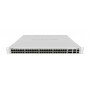 SWITCH MIKROTIK CRS354-48P-4S+2Q+RM, 48xLAN Gigabit, 4xSFP, 2x40G QSFP, POE 700W 802.3af/at, Procesor: 650 MHz, Ram: 64Mb, IP20.