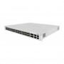 SWITCH MIKROTIK CRS354-48P-4S+2Q+RM, 48xLAN Gigabit, 4xSFP, 2x40G QSFP, POE 700W 802.3af/at, Procesor: 650 MHz, Ram: 64Mb, IP20.