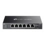 Omada 6-Port Gigabit Easy Managed Switch with 4-Port PoE+ PORT: 4× Gigabit PoE+ Ports, 2x Gigabit Non-PoE Ports SPEC: 802.3at/af