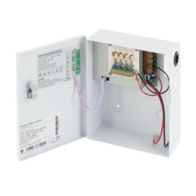 Sursa cu backup, 4 canale, comutatie, Tensiune de intrare: 190-265Vca, 50-60Hz, Tensiune de iesire: 13.8Vcc ±2%, 3A, loc pentru 