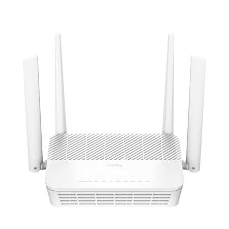CUDY Router AX3000 2.5G Dual Band Wi-Fi 6 Mesh PoE, Chipset MT7981BA+MT7976CN+MT7531AE+RTL8221B, standard 802.11ax/ac/a/b/g/n, 2