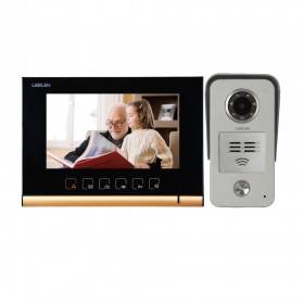 LeelenVideointerfon Leelen N72B negru cu cititor de card