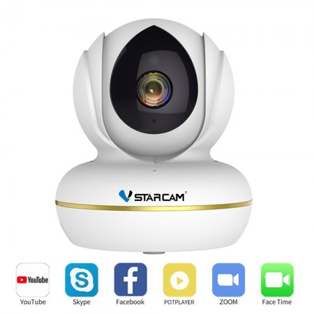 Webcam si Camera IP Wireless Vstarcam CU2 full HD 1080P Pan/Tilt