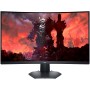 Monitor LED Dell Gaming S3222DGM, 31.5" QHD 2560x1440 165Hz VA Panel 16:9 Curved 99% sRGB, 350 cd/m2, 3000:1, 178/178, 1ms (MPRT