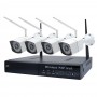 Kit supraveghere video PNI PNI-WF550 House WiFi550 NVR 8 canale 1080P si 4 camere wireless de exterior 720P, P2P, IP66, iESIRI v