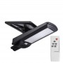 Lampa LED stradala 2R cu senzor de miscare, telecomanda si panou solar, 5V, 20W, 67x37cm, baterie Li-ion 3.2V, 20Ah, 2400 lm, lu