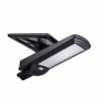 Lampa LED stradala 2R cu senzor de miscare, telecomanda si panou solar, 5V, 20W, 67x37cm, baterie Li-ion 3.2V, 20Ah, 2400 lm, lu