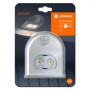 Aplica LED pentru exterior pe baterii 3xLR6 incluse, cu senzor de miscare si lumina Ledvance DOORLED DOWN, 1W, 4.5V, 40 lm, lumi