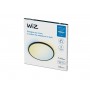Plafoniera LED WiZ SuperSlim, Wi-Fi, control vocal, 22W, 2450 lm, lumina alba (2700-6500K), IP20, 43cm, Negru
