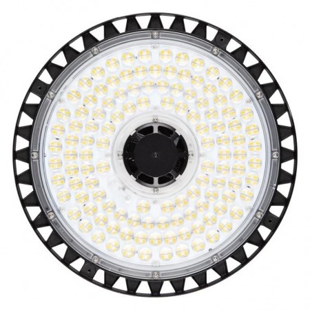 Corp LED industrial Ledvance HIGH BAY DALY GEN 3, 210W, 100-277V, 30000 lm, lumina neutra (4000K), IP65, Ø32.1cm, aluminiu/polic
