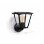 Aplica tip felinar LED pentru exterior Philips Hue Inara UP, 1xE27, 7W, 550 lm, lumina calda (2700K), dimabila, IP44, 256x219x27