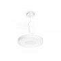 Pendul LED Philips Hue Being, Bluetooth, 25W (204W), 2900 lm, lumina alba (2200-6500K), IP20, 48.2x158cm, Alb, Intrerupator cu v