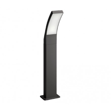 Stalp LED pentru iluminat exterior Philips Splay, 12W, 1200 lm, lumina neutra (4000K), IP44, 600x120x160mm, Antracit