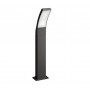 Stalp LED pentru iluminat exterior Philips Splay, 12W, 1200 lm, lumina neutra (4000K), IP44, 600x120x160mm, Antracit