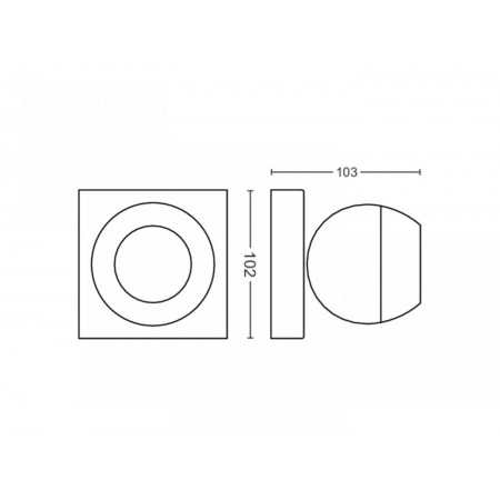 Spot LED Philips Hue Buckram, Bluetooth, GU10, 5W (50W), 350 lm, lumina alba (2200-6500K), IP20, 10.2cm, Metal, Alb