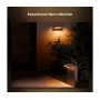 Stalp LED RGB pentru exterior Philips Hue Nyro, 13.5W (42W), 1000 lm, lumina alba si color (2000-6500K), IP44, 99x255x400mm, Neg