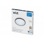 Plafoniera LED WiZ SuperSlim, Wi-Fi, Bluetooth, 16W, 1500 lm, lumina alba (2700-6500K), IP20, 29.2cm, Metal/Plastic, Negru